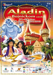 ROZPRÁVKOVÝ ZÁMOK - Aladin na Bojnickom zámku.